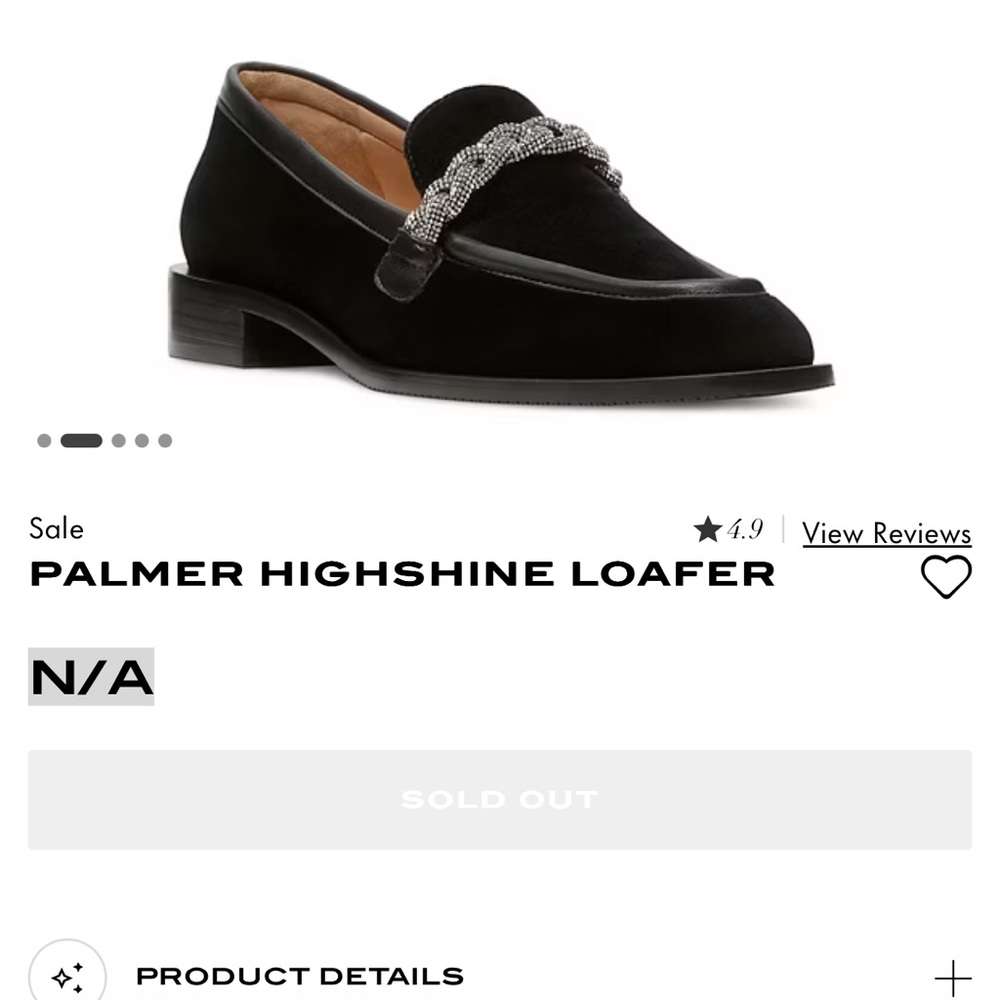 Stuart Weitzman Palmer Highshine Loafer - Velvet